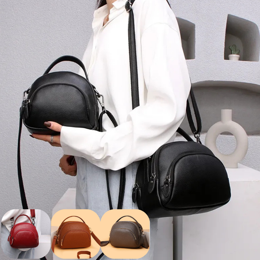 Проста и многофункционална дамска чанта през рамо