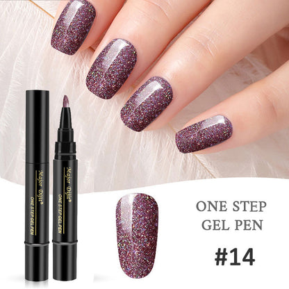 ✨️【4 броя】💅🌈3 в 1 химикалка за лак за нокти