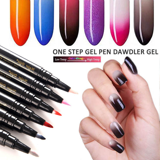 ✨️【4 броя】💅🌈3 в 1 химикалка за лак за нокти