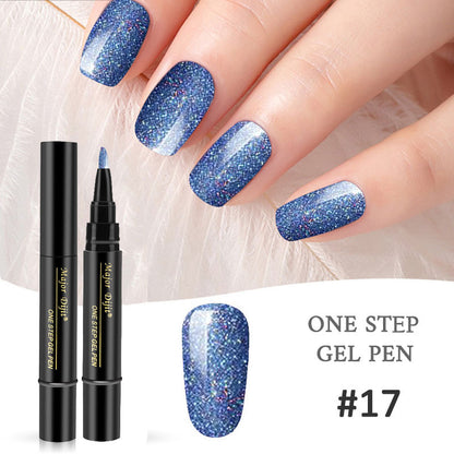 ✨️【4 броя】💅🌈3 в 1 химикалка за лак за нокти