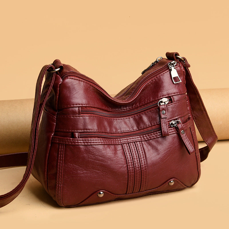 Ежедневна дамска чанта, модерна чанта за през рамо с голям капацитет, предлага се в няколко цвята